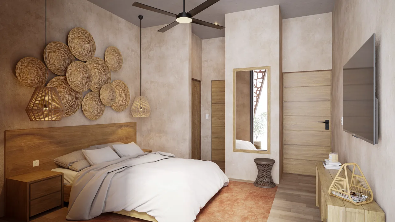 Slaapkamer in Lunarena