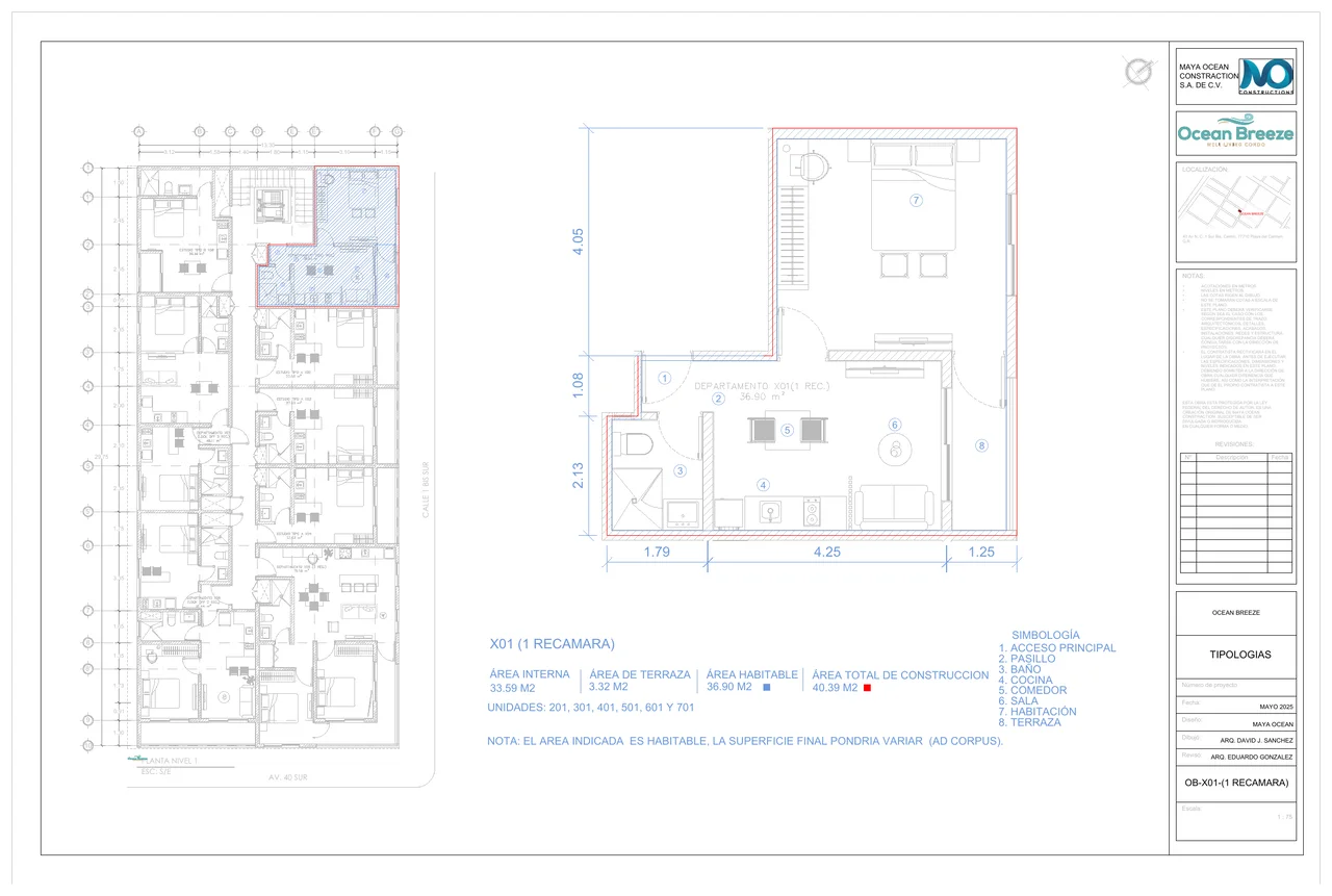 One bedroom