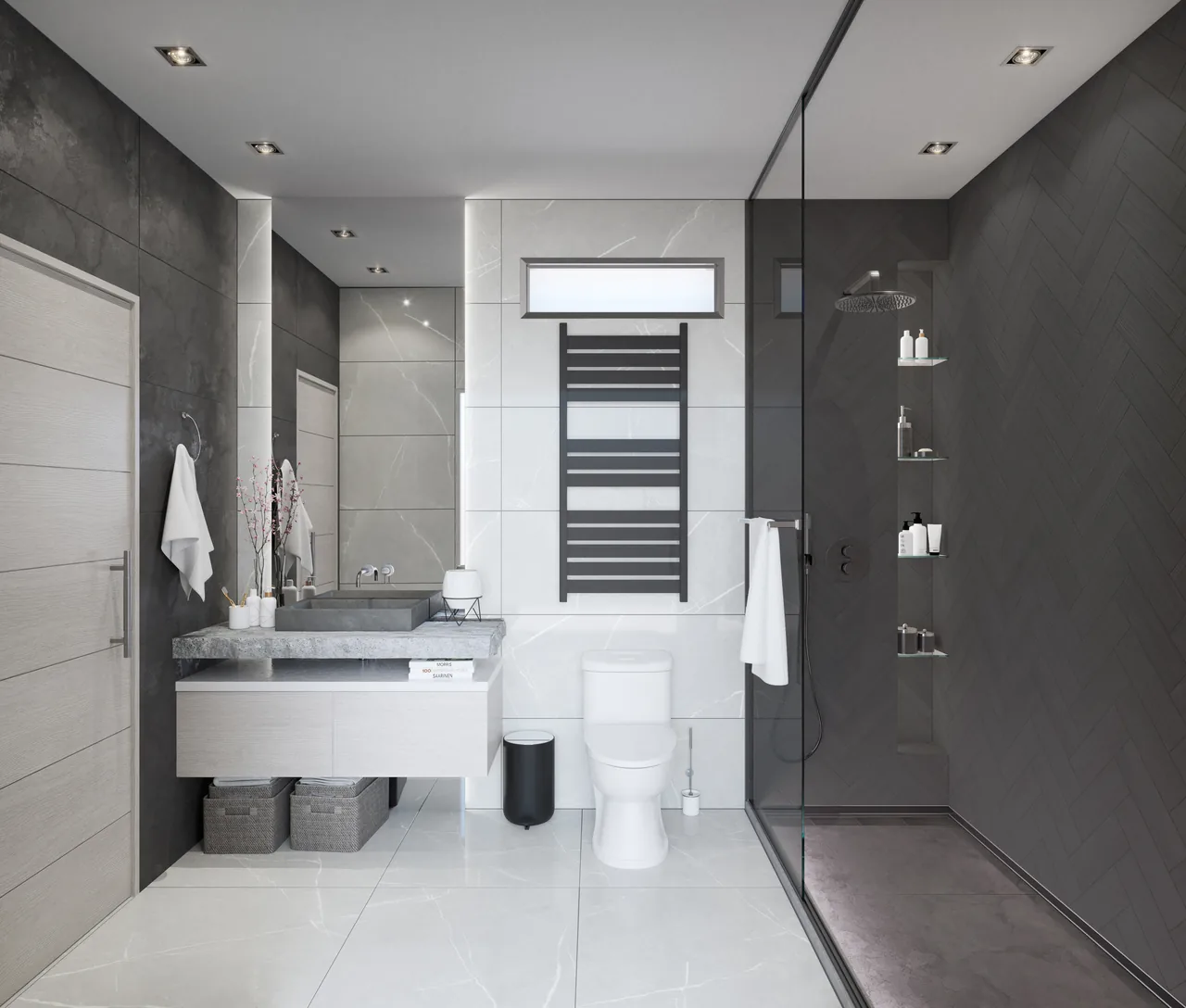Bathroom finishes at Ocean Life
