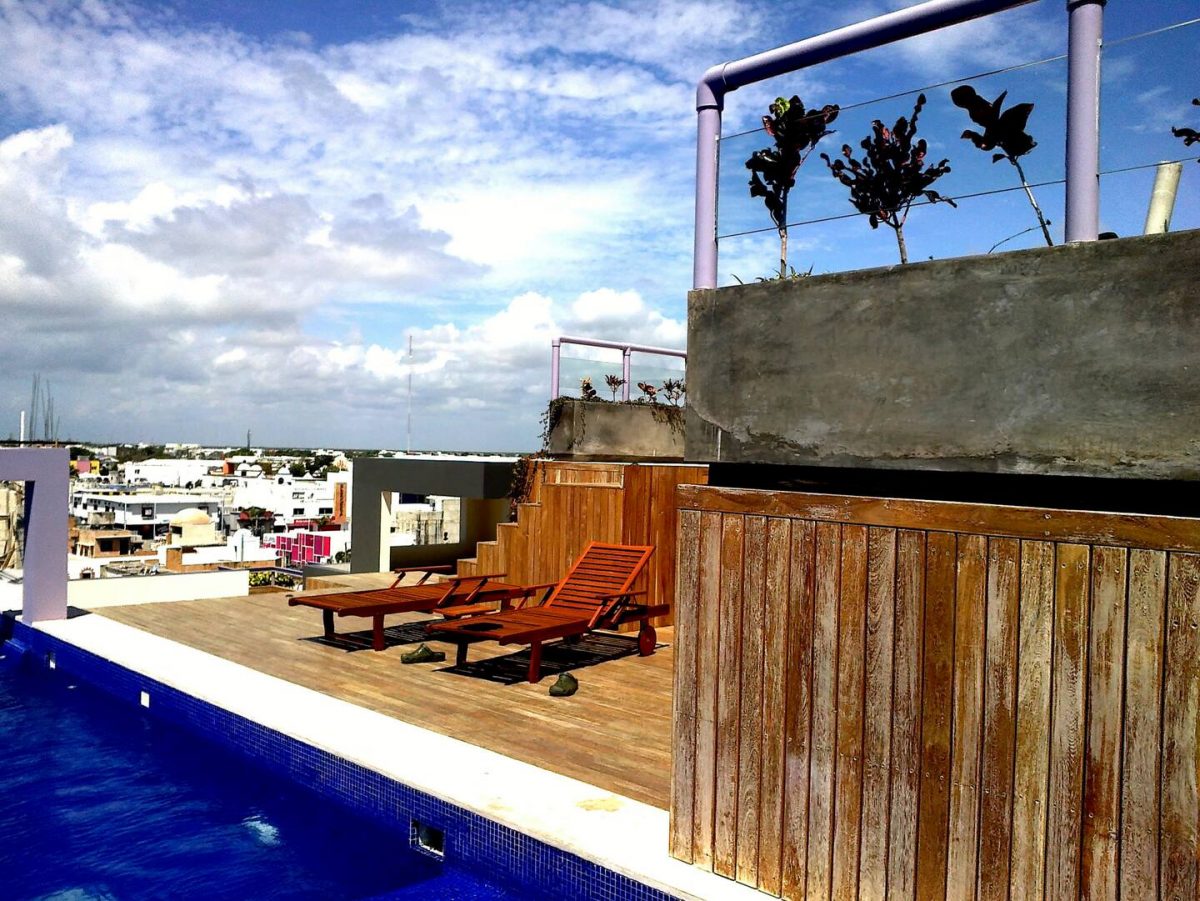 Comfy Apartment, 4 person, rooftop pool, Cozumel view Comfy Apartment, 4 person, rooftop pool